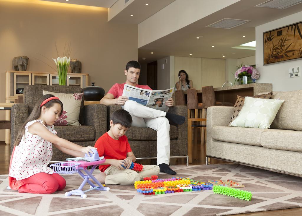 Shanghai Centre Serviced Apartment Bagian luar foto