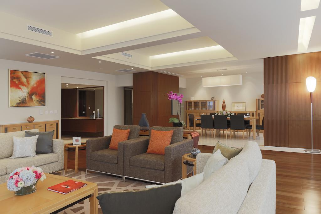 Shanghai Centre Serviced Apartment Bagian luar foto