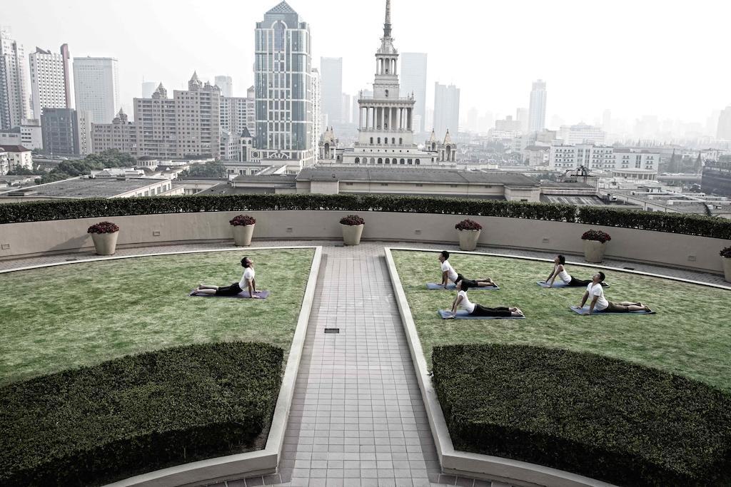 Shanghai Centre Serviced Apartment Bagian luar foto