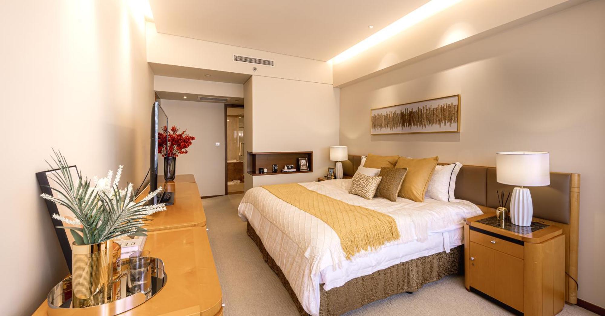 Shanghai Centre Serviced Apartment Bagian luar foto