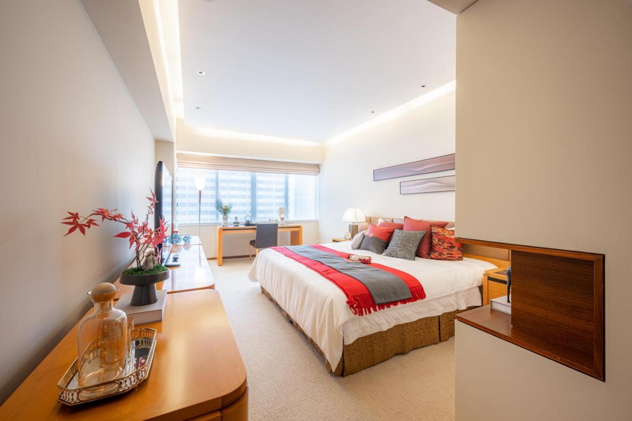 Shanghai Centre Serviced Apartment Bagian luar foto