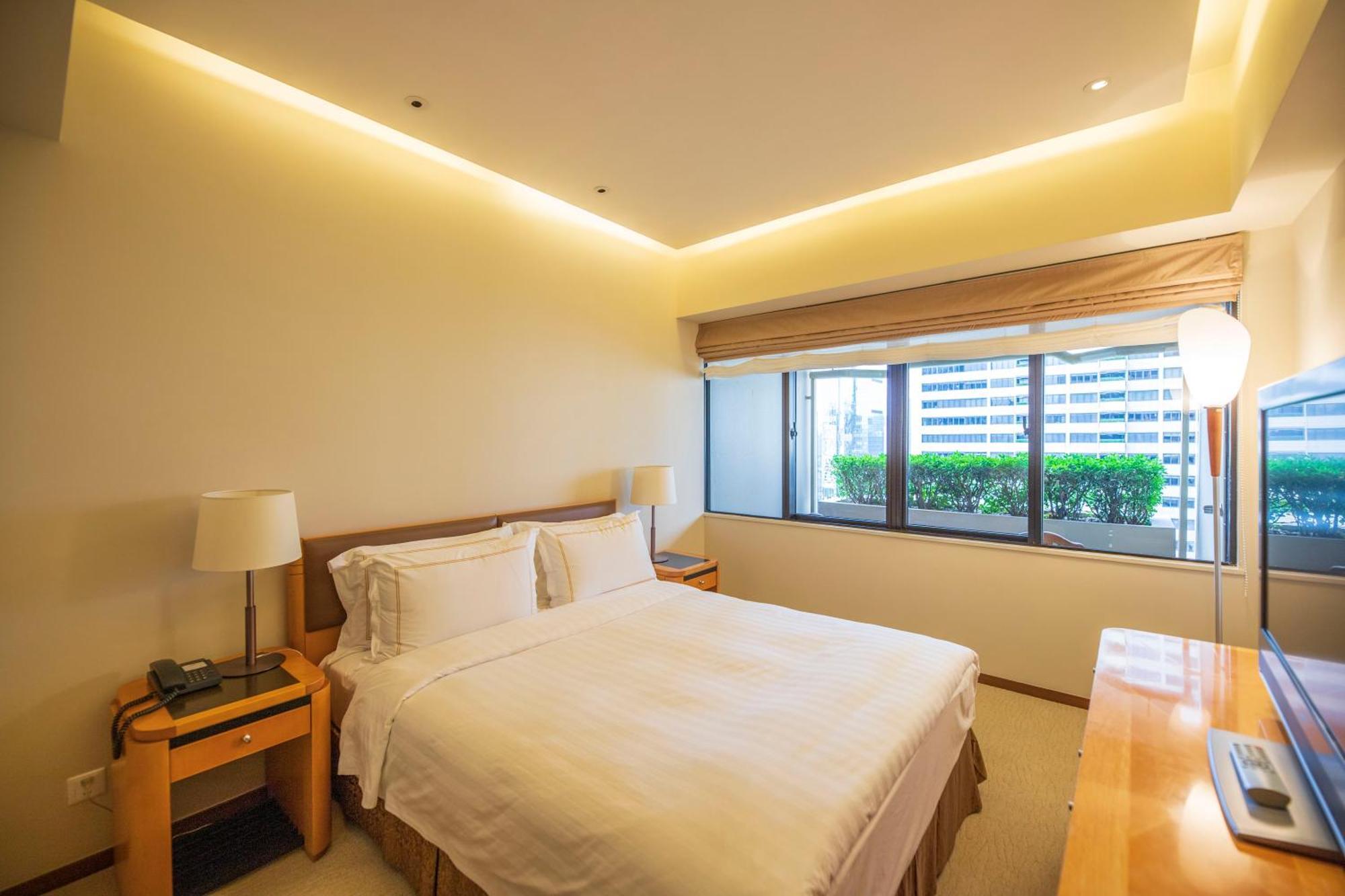 Shanghai Centre Serviced Apartment Bagian luar foto